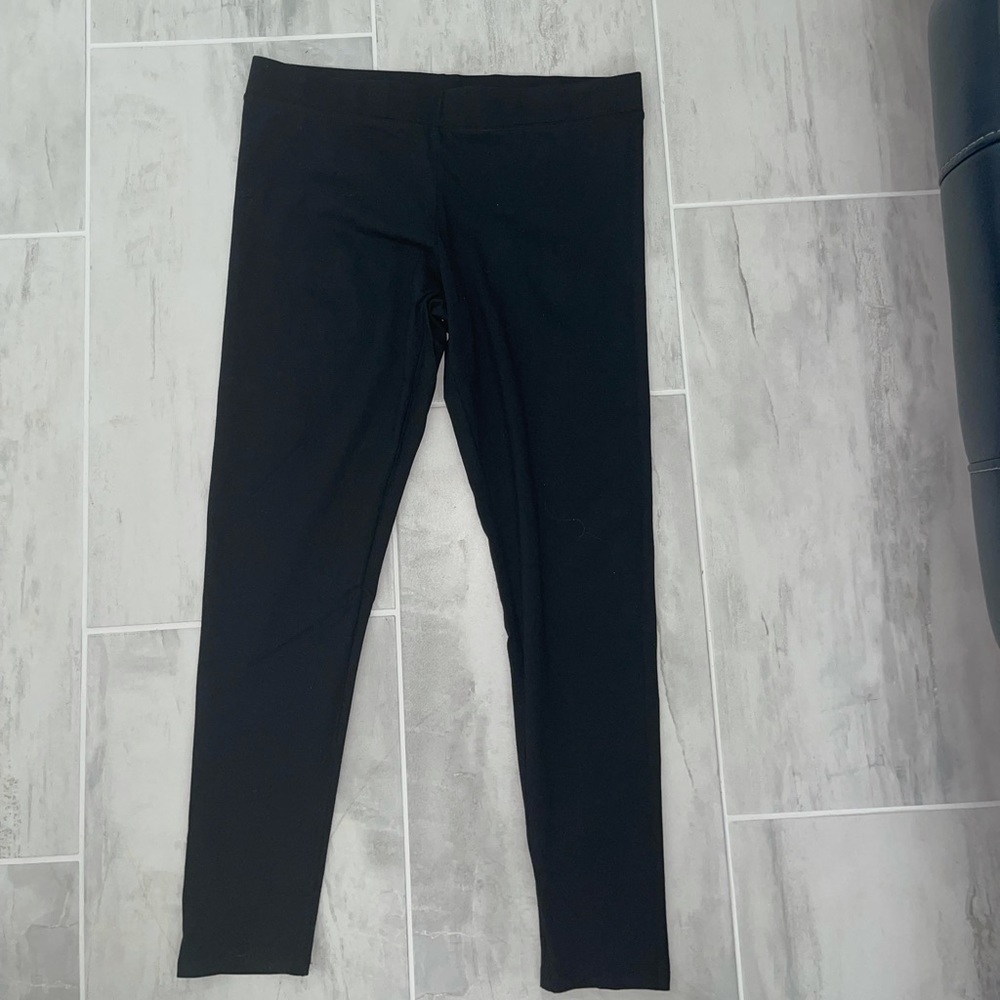 Aerie Basic Black Cotton Leggings BRAND NEW